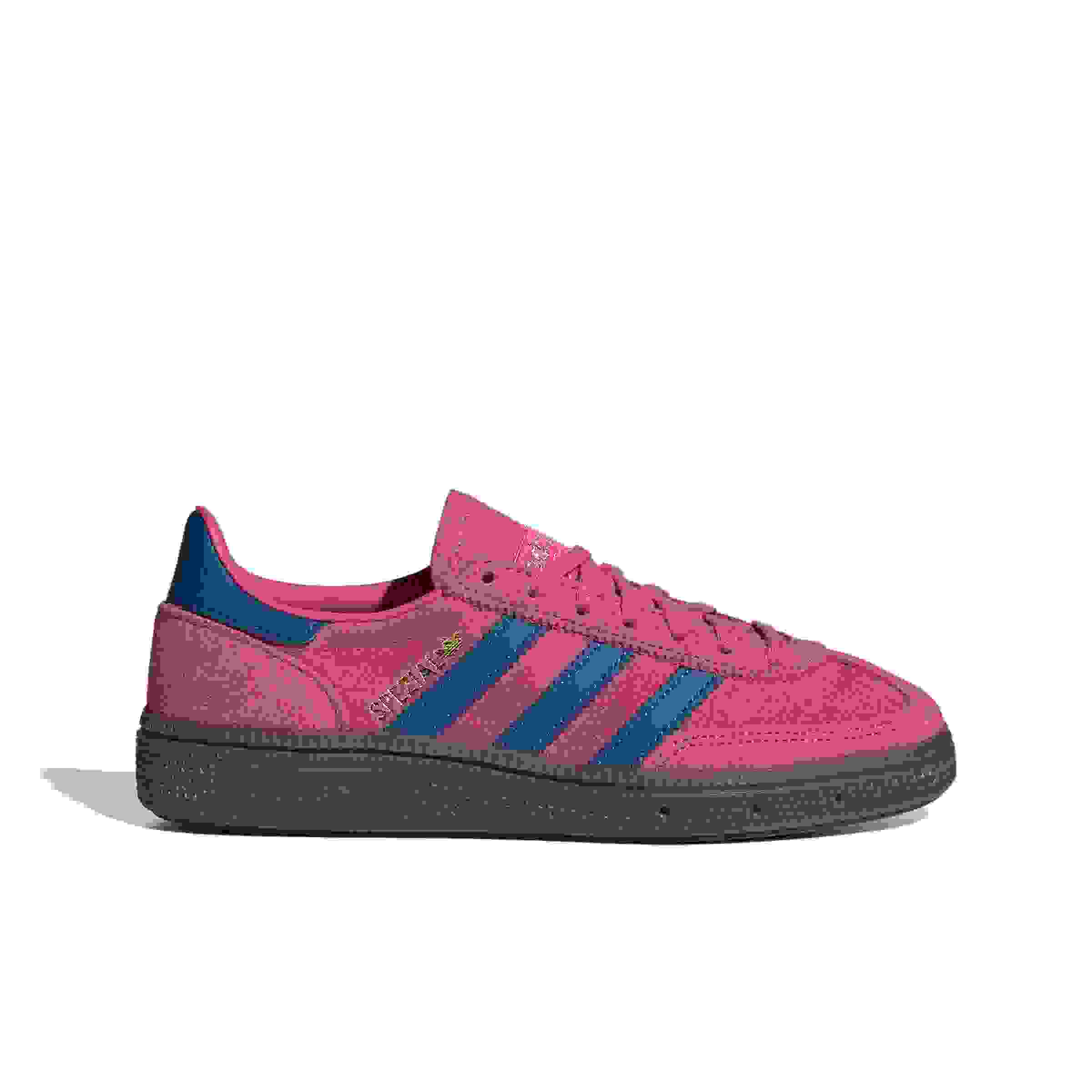 adidas Originals Handball Spezial Grade School Girls' "Shock Pink/Dark Marine/Gum 5" Shoe